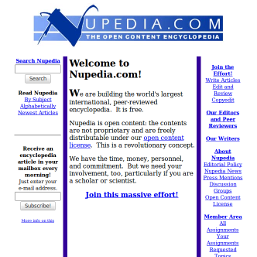 Nupedia, 2000