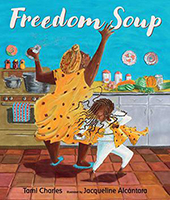 Book cover: "Freedom Soup" by Tami Charles