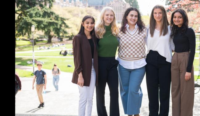 Akshita Gundavarapu, Emily Smokoff, Erica Gordy, Audrey Dennis, Meghan Munagala. 