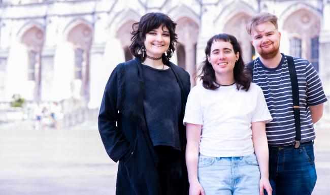 Alex Heller, Alina Weseloh and Ilias Bowen-Sicalides