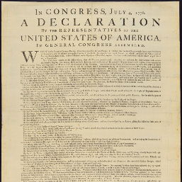 The Declaration of Independence