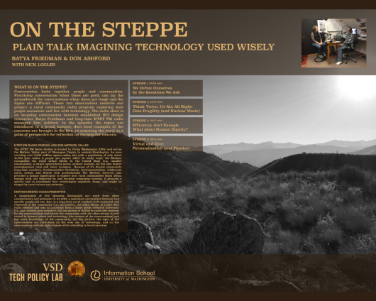 On the Steppe poster