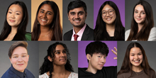 Faces of the 9 iSchool Husky 100 winners