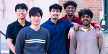 Mason Koh, Kai Andreic, Asad Jaffery, Joshua Williams and Vaibava Venkatesan