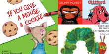 A collection of children's books