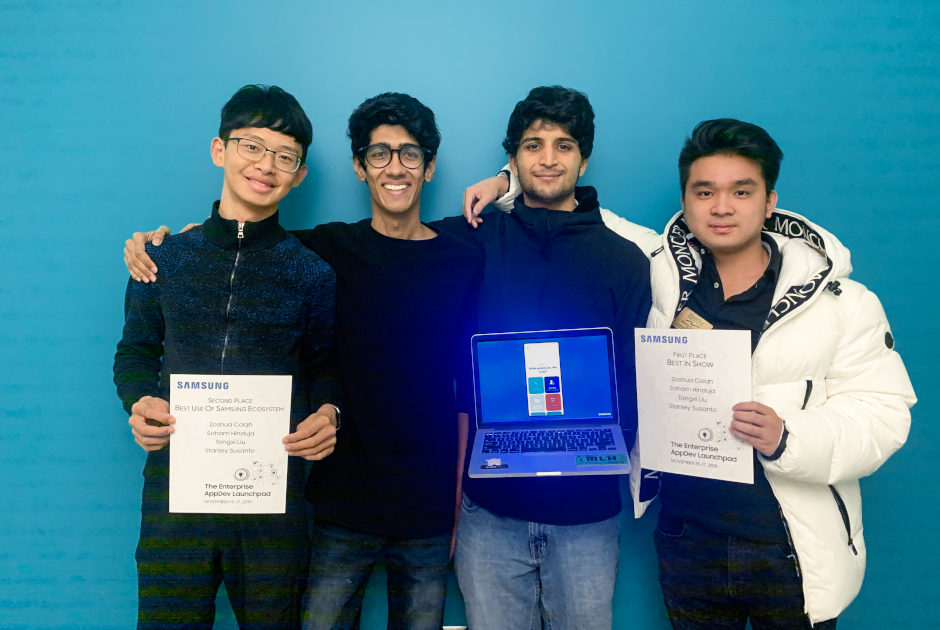 Informatics students win Samsung hackathon