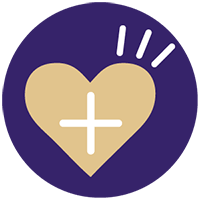 Icon representing "health"