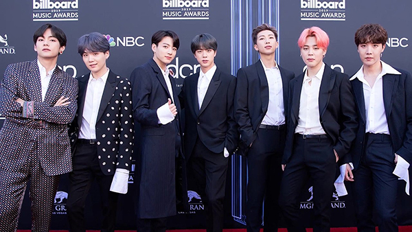 BTS at the 2019 Billboard Music Awards.