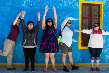 Members of the iSchool team in Chiapas, Mexico.