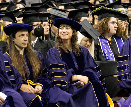 Ph.D. graduate Stephanie Ballard.