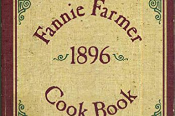 Image of the Fannie Farmer cookbook cover.