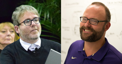 Headshots of Shaun Kane and Jacob Wobbrock